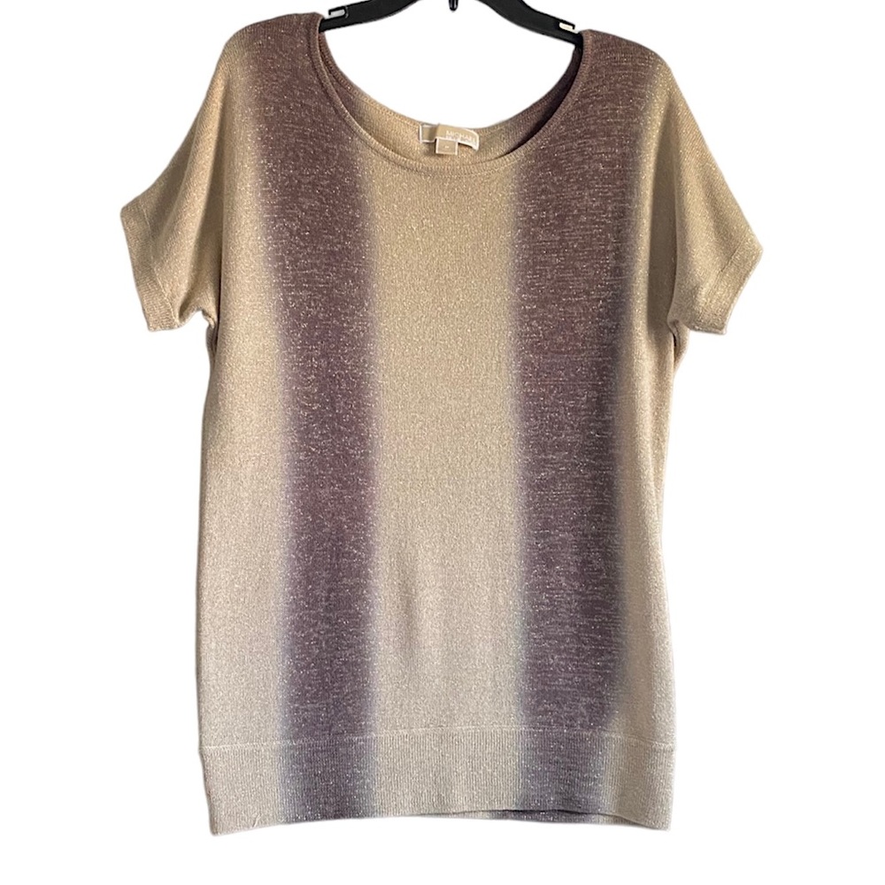 MICHAEL Michael Kors short sleeve knit top size M